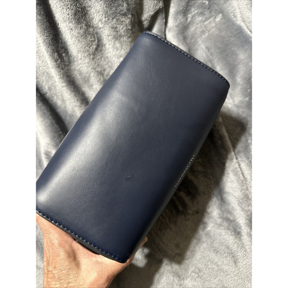 CXL by Christian Lacroix Mico Barrel Bag Navy NWT MSRP $98 Crossbody - Picture 4 of 9